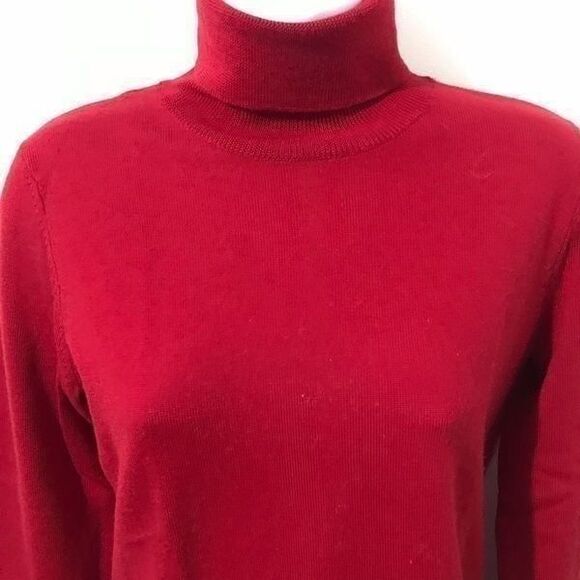 Sutton studio ref Turtleneck 100% merino wool size 8……S28 - Picture 2 of 4